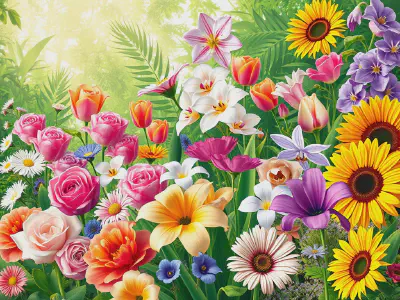 Discover the Beautiful Types of Flowers and Their Varieties